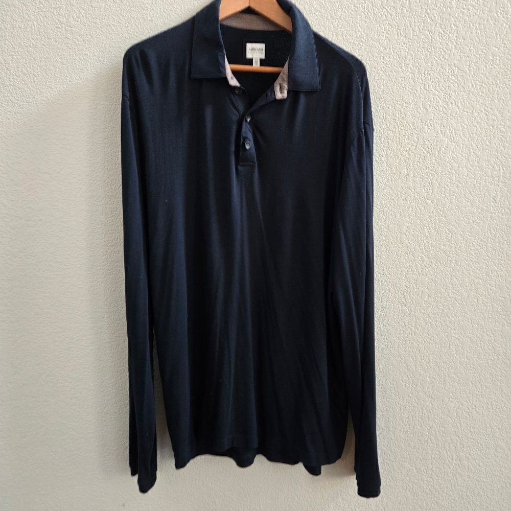Armani Collezioni polo shirt size XXL